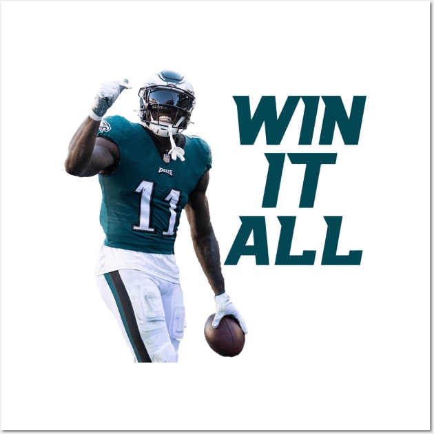 Win It All - 2022 Philadelphia Eagles Wall Art by Fishy Beats